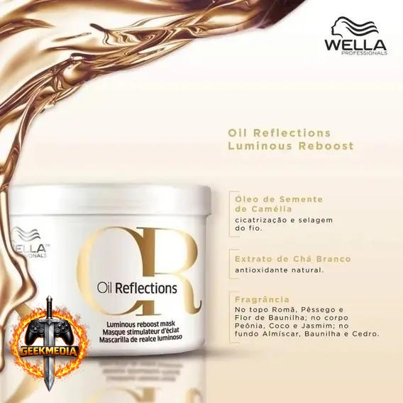 Máscara Capilar Wella Professionals Oil Reflections 500ml