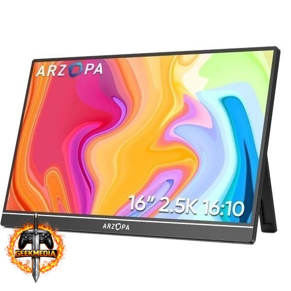 Monitor Portátil ARZOPA Z1rC 16.1" Quad HD