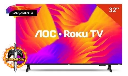 Smart TV AOC DLED 32" Roku TV 32S5155/78G