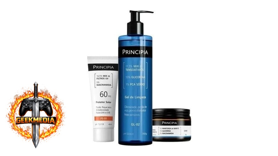 Principia Kit Completo Para Pele Sensível Com Fps 60