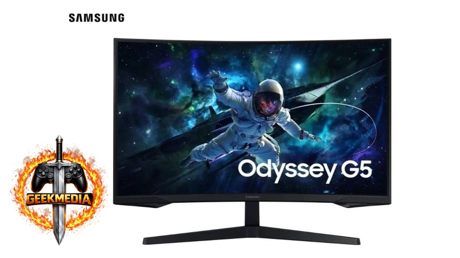 Monitor Gamer Samsung Odyssey G5 32" QHD 165Hz