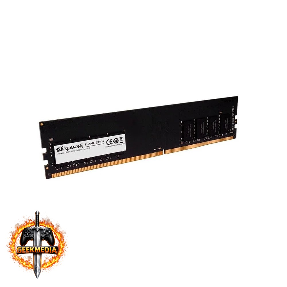 Memória Gamer Redragon Flame, 16GB, DDR4, 3200 Mhz