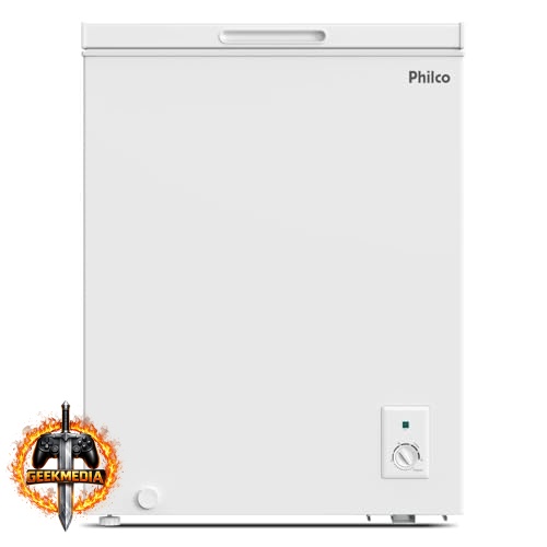 Freezer Horizontal 140L Philco PFH160B Dupla Função 220V