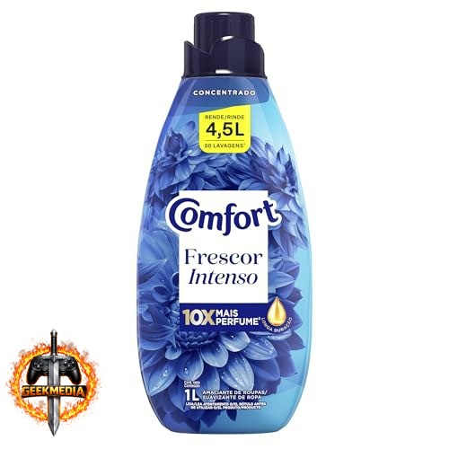 Comfort Amaciante Concentrado Frescor Intenso 1 L