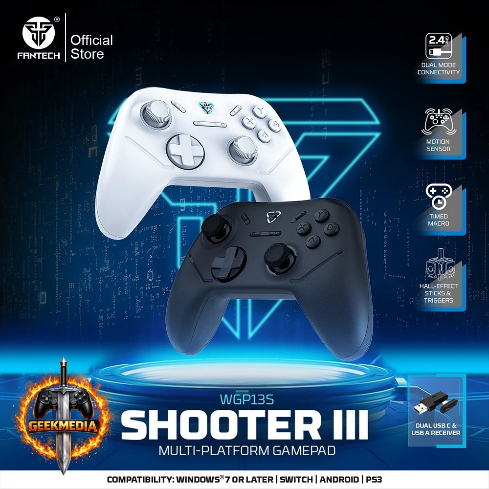 Controle Sem Fio Fantech Wgp13s Hall Effect