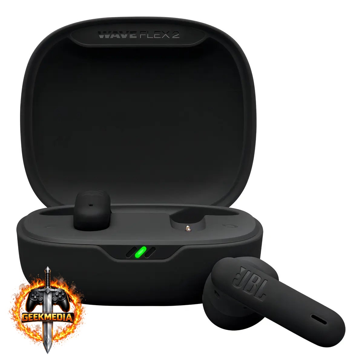 Fone de Ouvido Bluetooth JBL Wave Flex 2 Preto