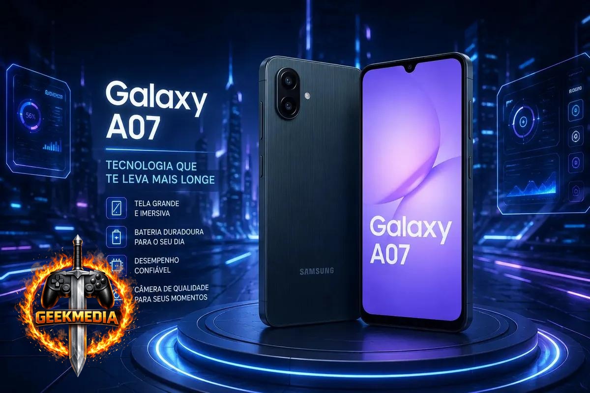 Smartphone Samsung Galaxy A07 128GB 4GB RAM