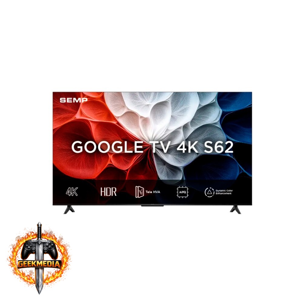 Smart TV Semp 43" 4K UHD Google TV S62