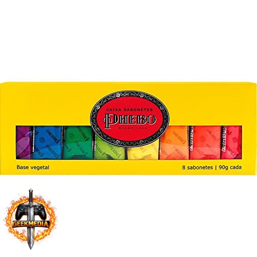 Kit Sabonete Phebo Amarelo 720g
