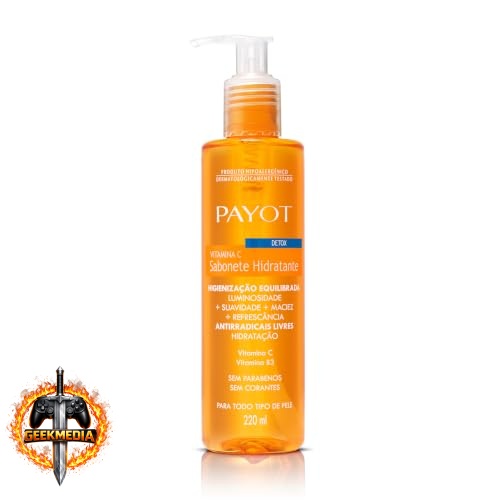 Sabonete Líquido Payot Detox Vitamina C 220ml
