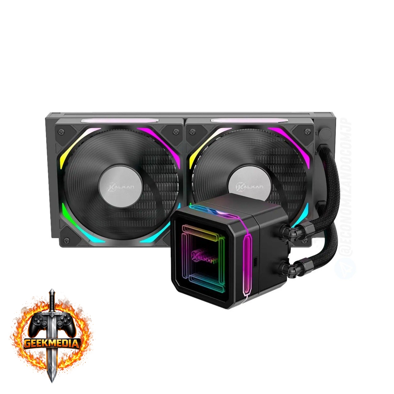 Water Cooler Gamer Kalkan Delta 240 Wireless ARGB