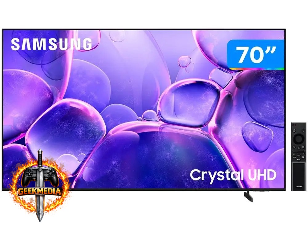 Smart TV Samsung 70" UHD 4K Crystal U8500F UN70U8500FGXZD
