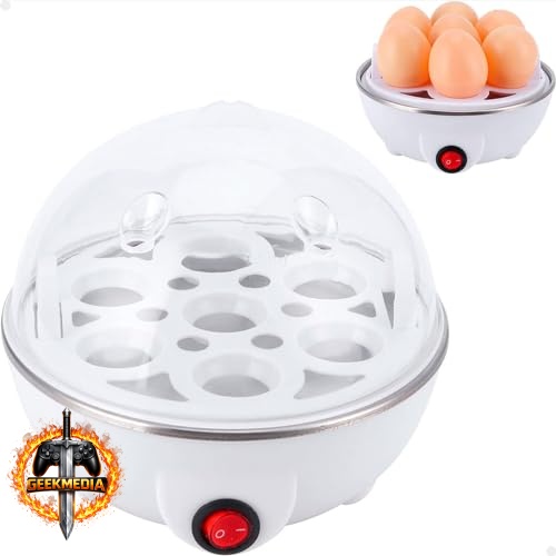 Cozedor de Ovos Elétrico Portátil 220V para 7 Ovos