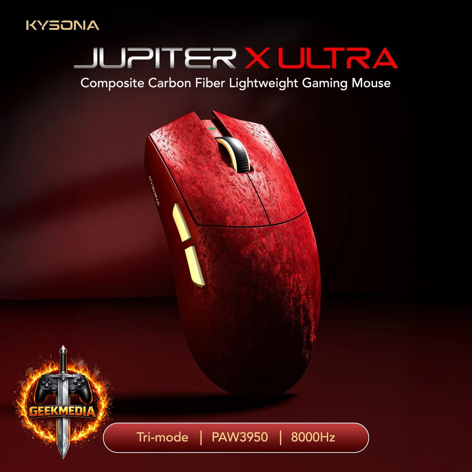 Mouse Gamer Kysona Jupiter X Ultra