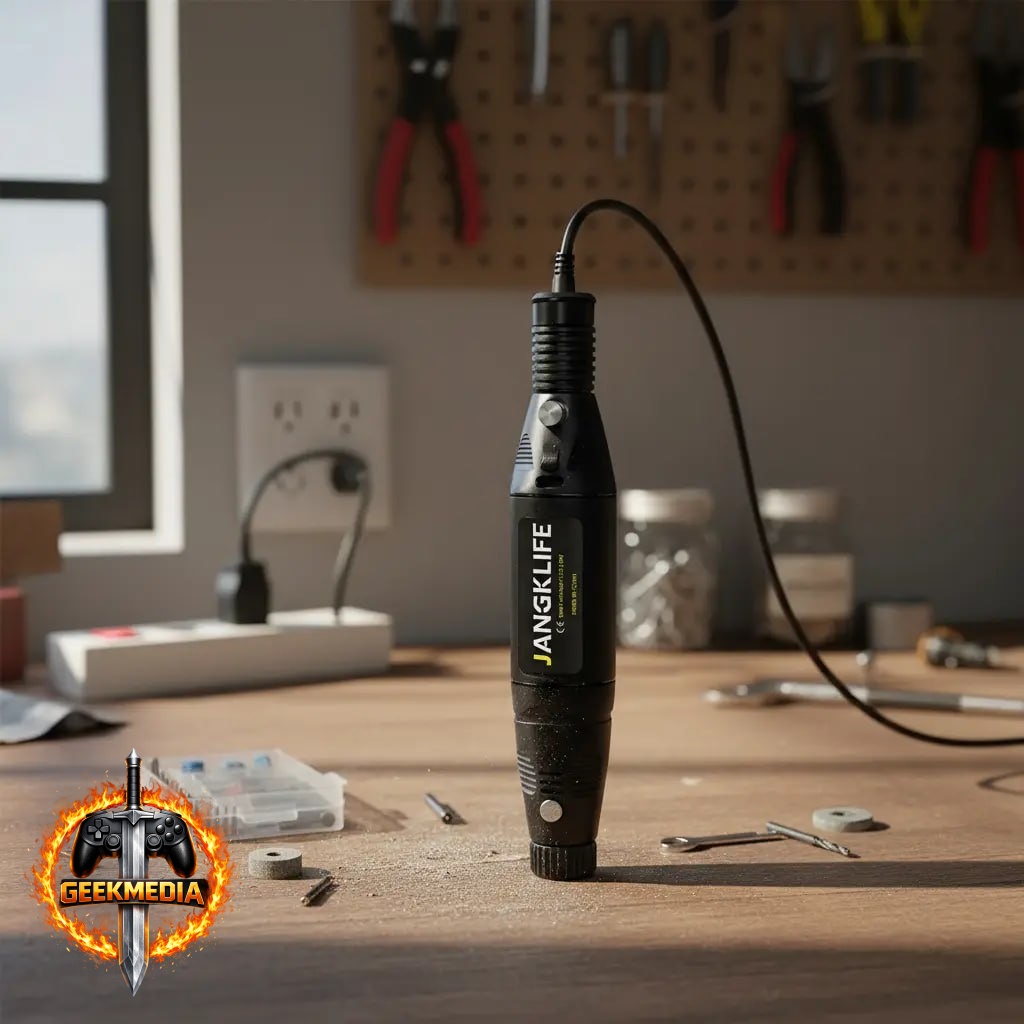 Mini Retífica Furadeira Elétrica Caneta de Entalhar Bivolt