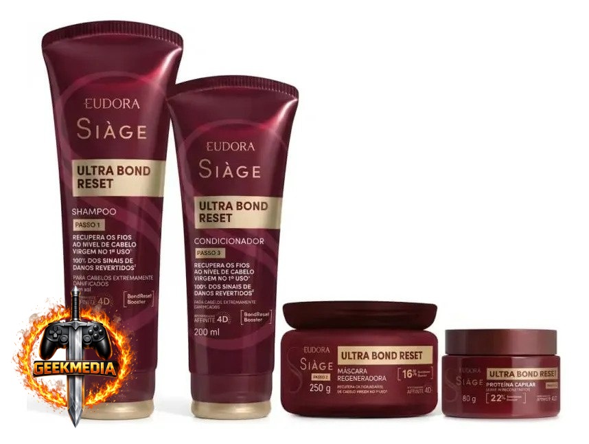 Combo Ultra Bond Reset Siàge (4 Itens)