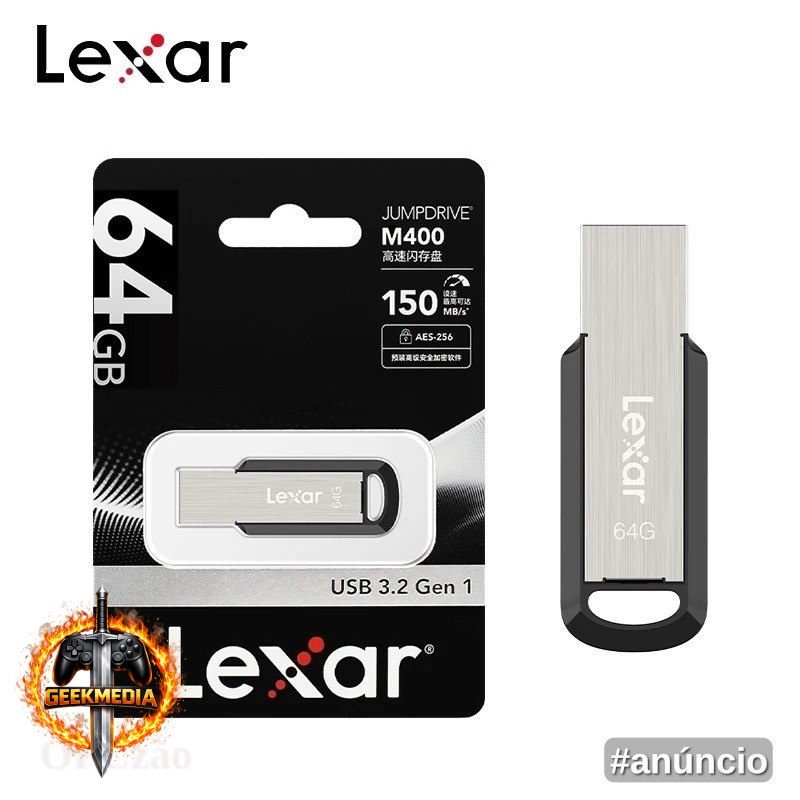 Pendrive Lexar 128GB M400 USB 3.2