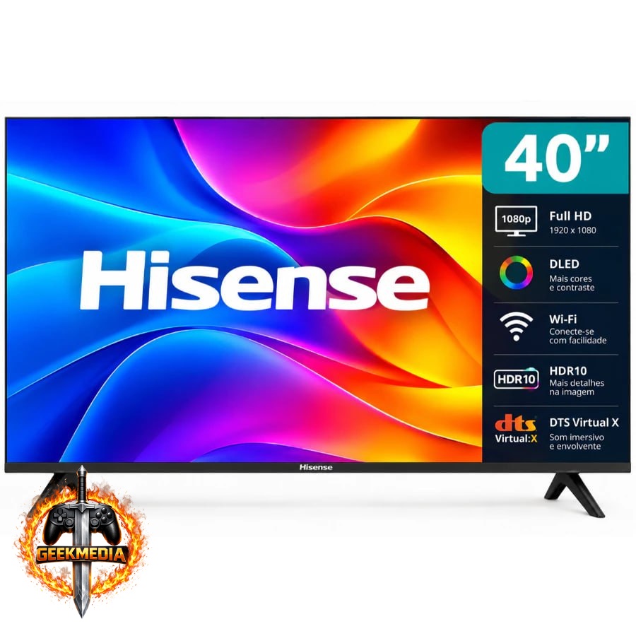 Smart TV Hisense 40" Full HD DLED