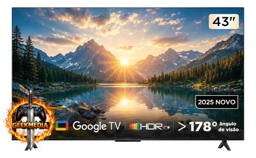 Smart TV Semp 43" LED 4K UHD S62