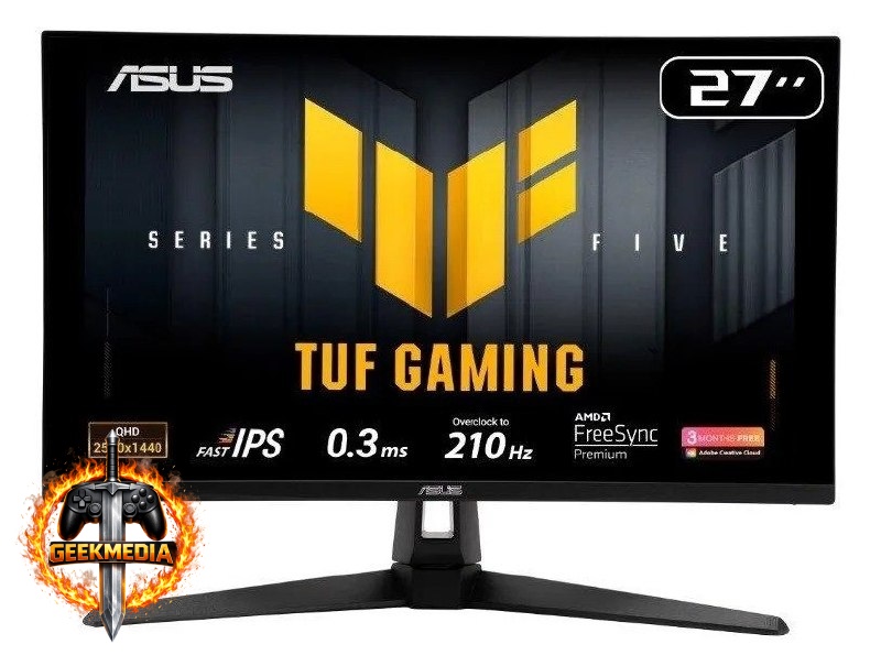 Monitor Gamer ASUS TUF VG27AQ5A 27" QHD 210Hz IPS