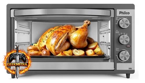 Forno Elétrico Philco 50L Dupla Resistência PFE52P
