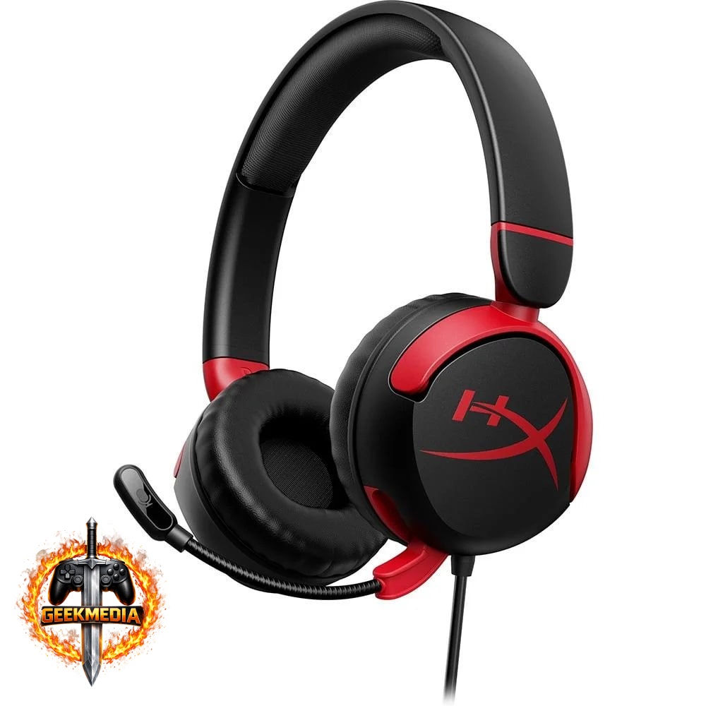 Headset Gamer Infantil HyperX Cloud Mini USB-C Preto