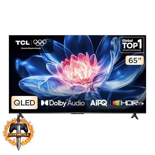 Smart TV TCL 65" QLED 4K T6C Google TV