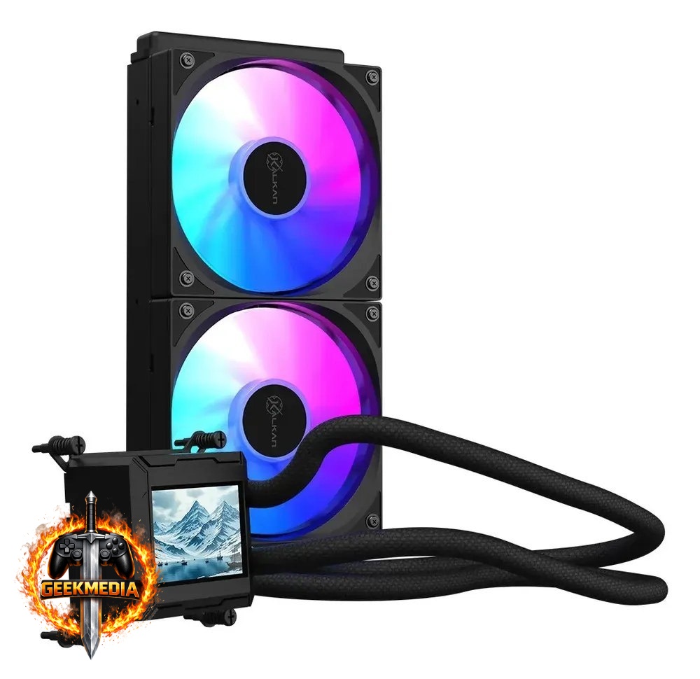 Watercooler Kalkan Aura 240mm LCD ARGB Preto