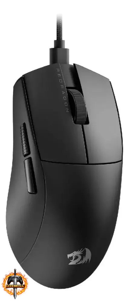 Mouse Redragon Ultra Light K1ng M724 Preto Com Fio