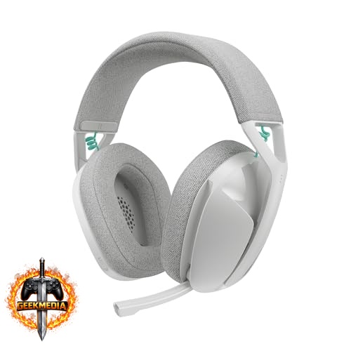 Headset Gamer Sem Fio Logitech G321 LIGHTSPEED Branco