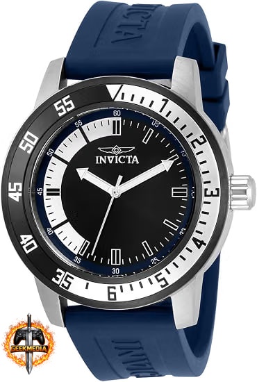 Relógio Masculino Invicta Specialty Quartzo Pulseira de Silicone