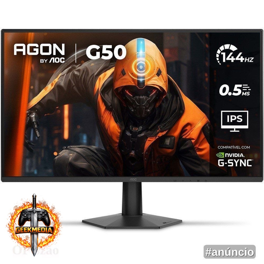 Monitor Gamer AOC AGON G50 27" 144Hz IPS