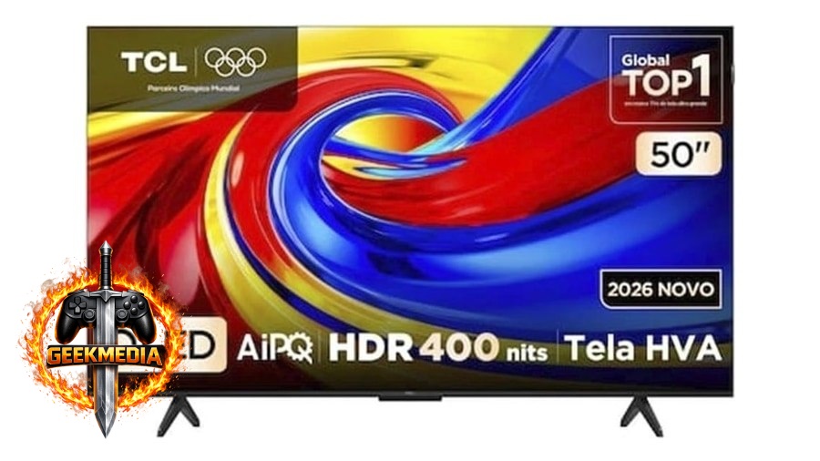 Smart TV TCL P7L 50" 4K QLED 120Hz