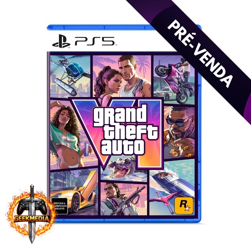 Grand Theft Auto VI Edição Standard - PS5 (Pré-venda)