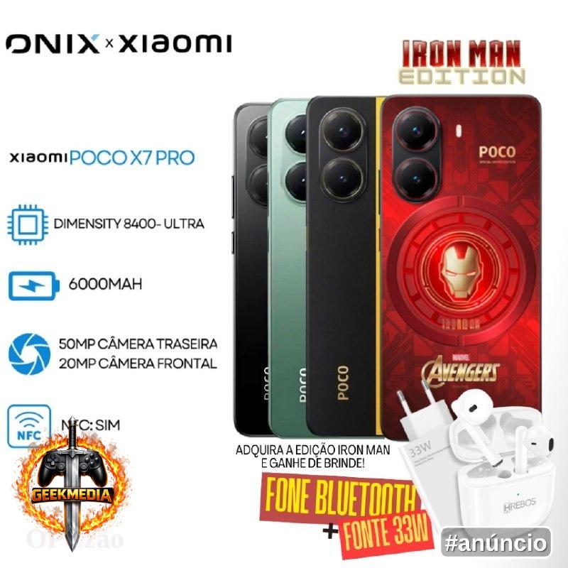 Smartphone Xiaomi Poco X7 PRO 5G