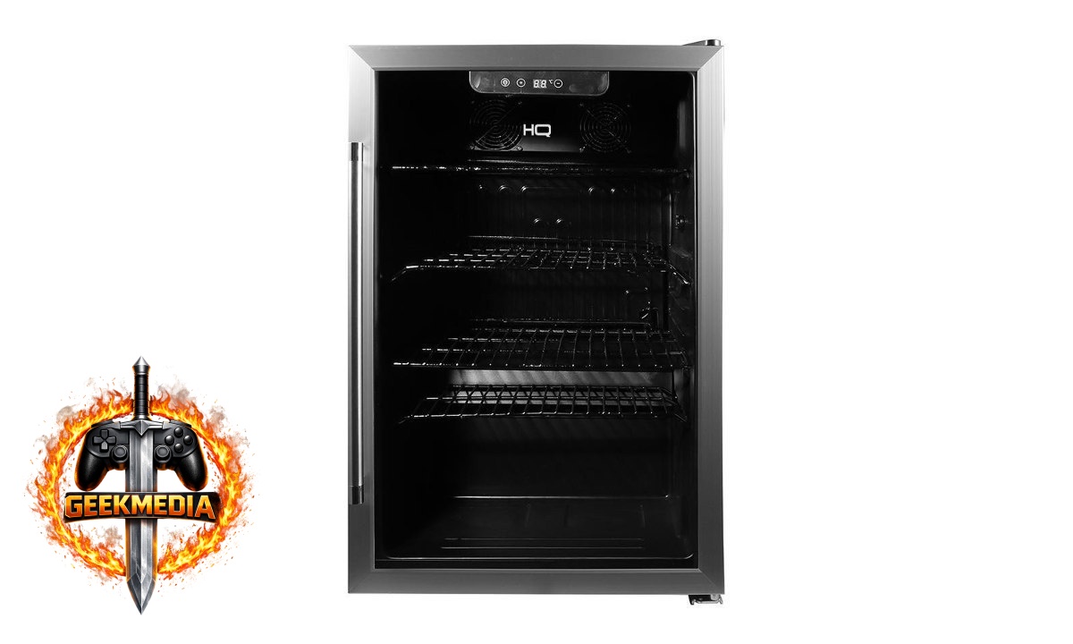 Cervejeira Hq 125L Vidro Duplo Low-E Inox Touch
