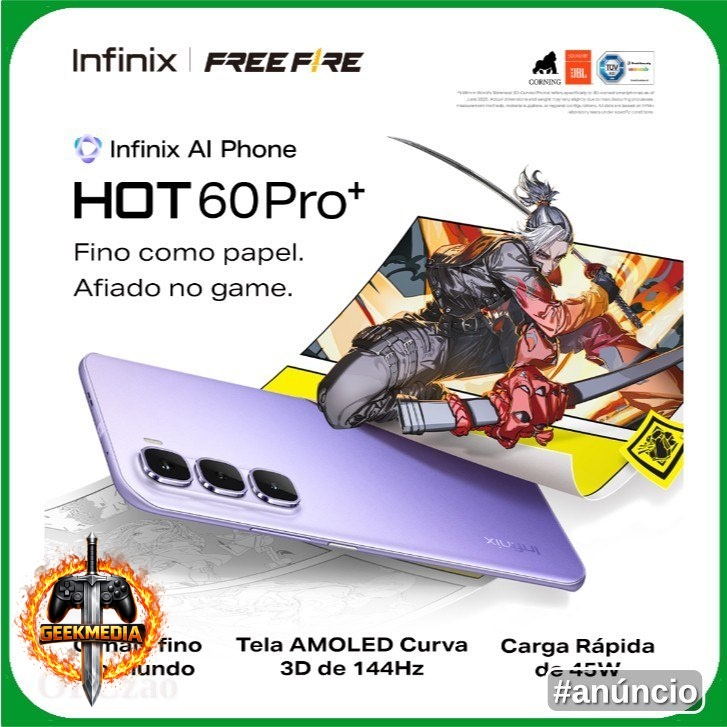 Smartphone Infinix Hot 60 Pro 4G 256GB