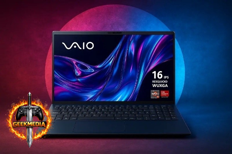 Notebook Vaio FE16 Ryzen 7 5825U 16GB RAM