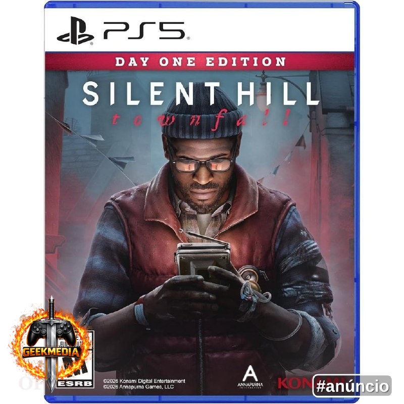 Silent Hill Townfall Day One Edition PS5 Mídia Física