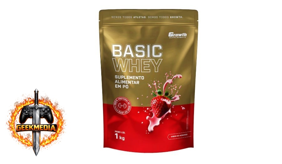 Basic Whey 1kg Growth Supplements
