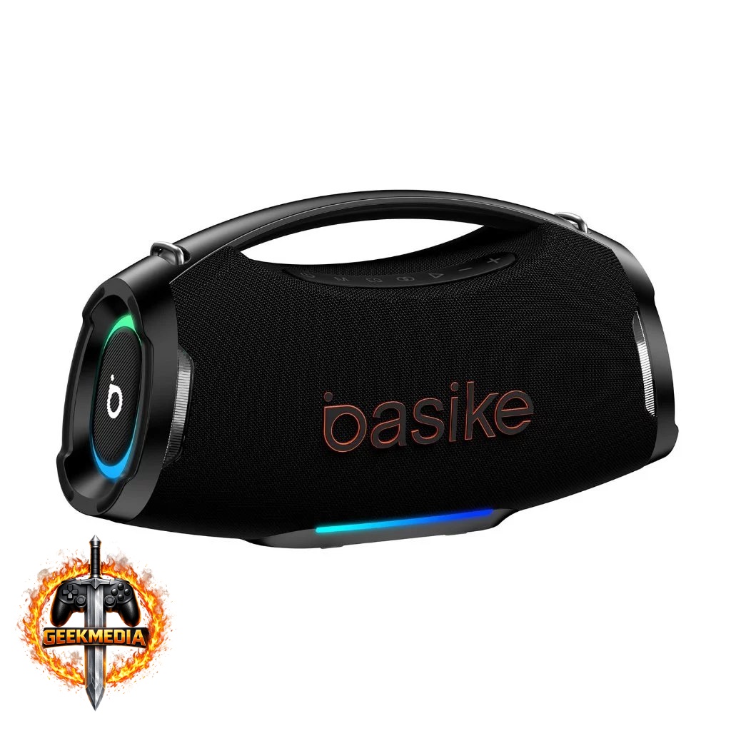 Caixa de Som Portátil Basike Bluetooth 200W 18000mAh IPX6