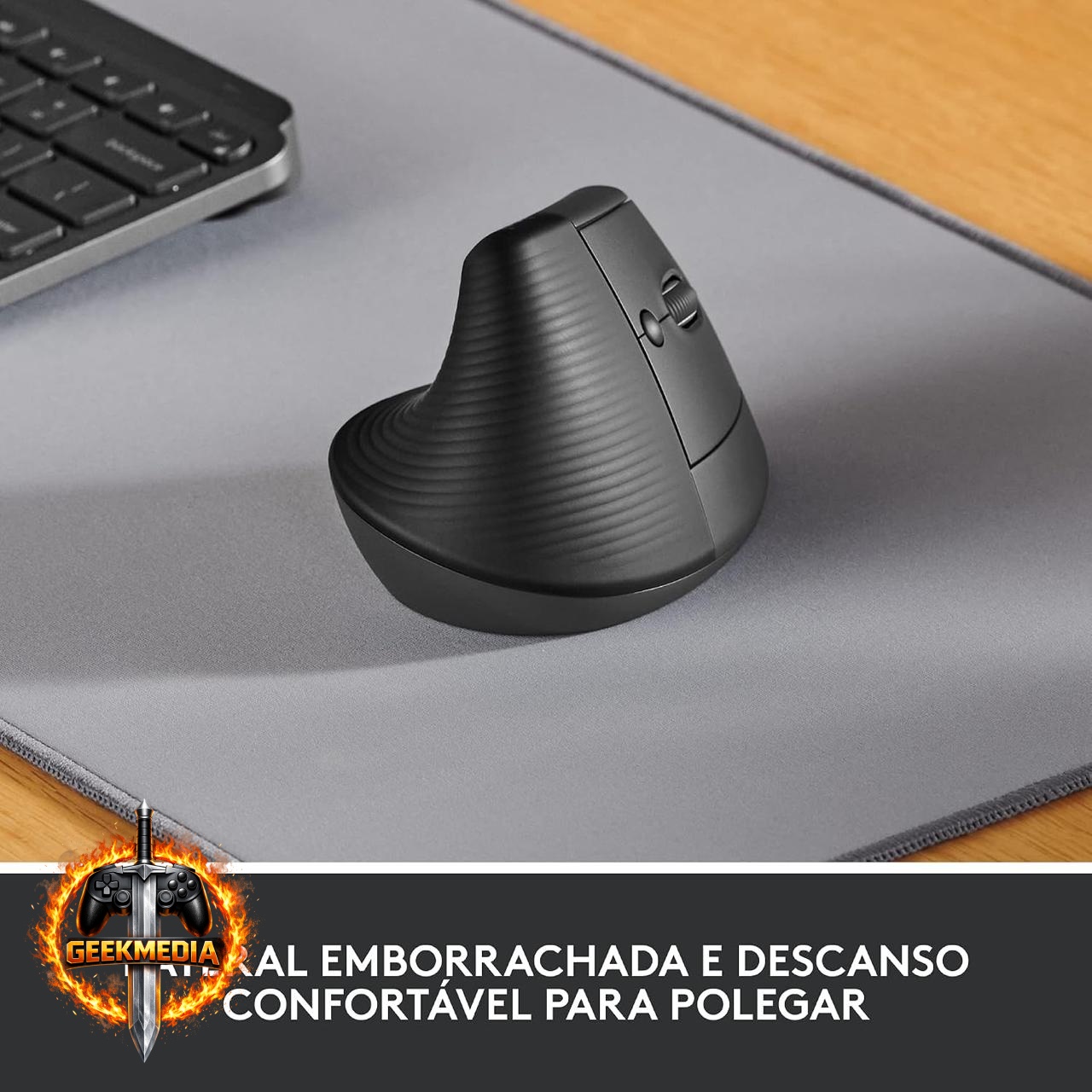 Mouse Sem Fio Logitech Lift Vertical Ergonômico