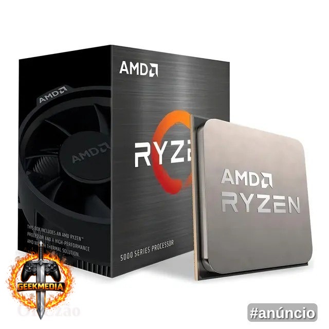 Processador AMD Ryzen 7 5700 4.6GHz 8C 16T AM4
