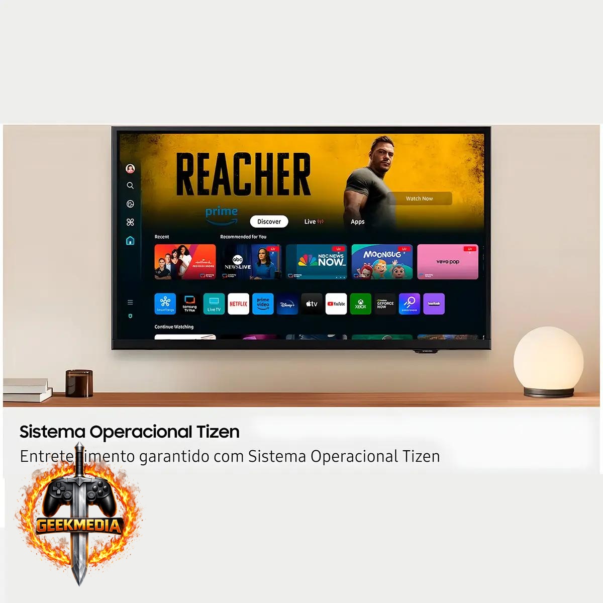 Smart TV Samsung 43" LS43F6000FGXZD Full HD LED