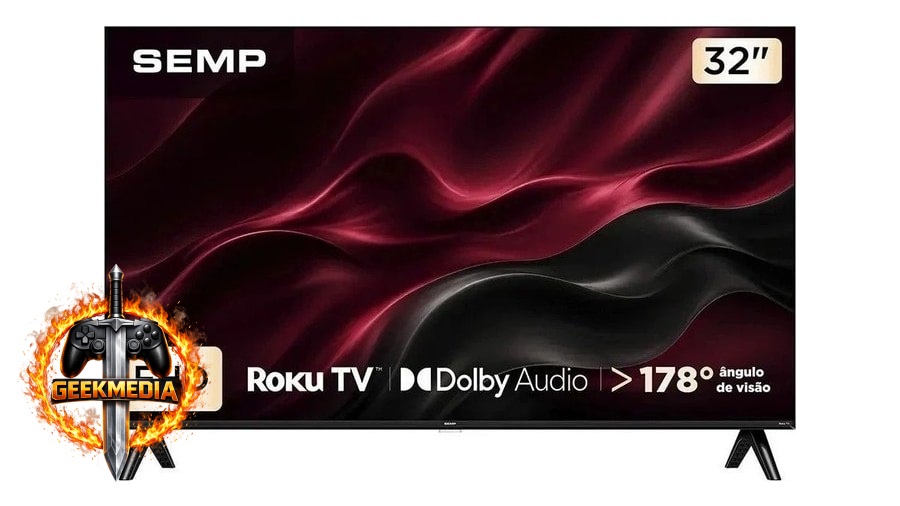 Smart TV Semp 32S42R 32" Full HD LED Roku