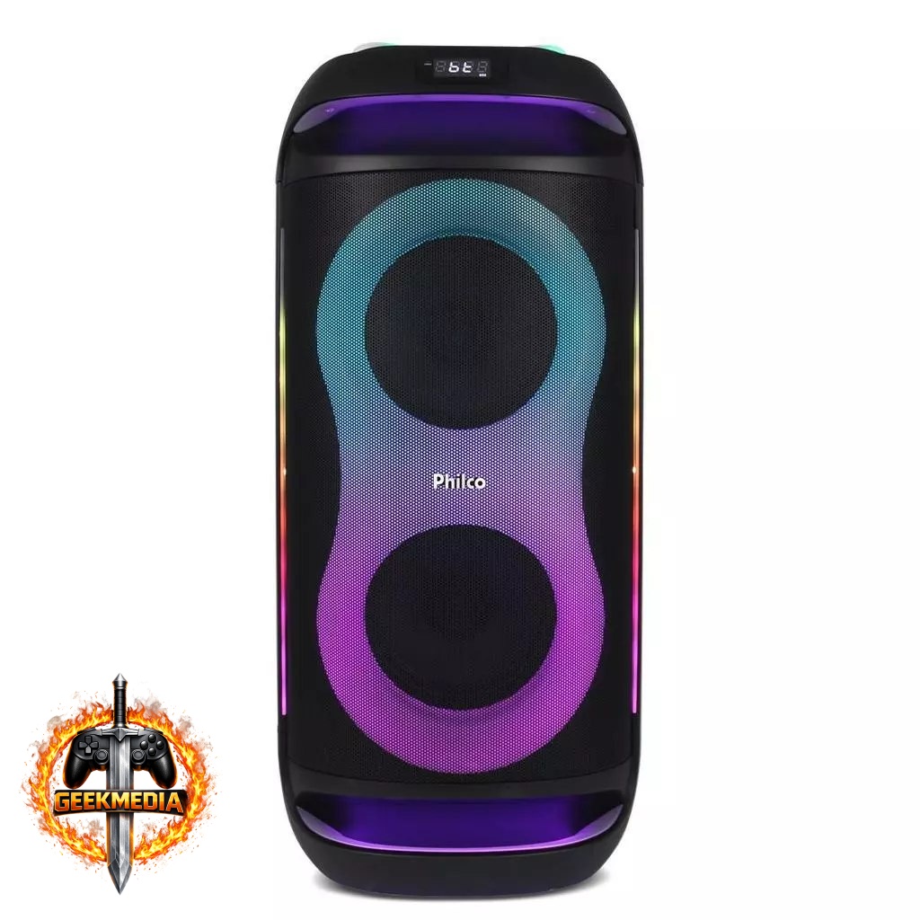 Caixa de Som Philco Extreme Ex Bass 800W PCX6702