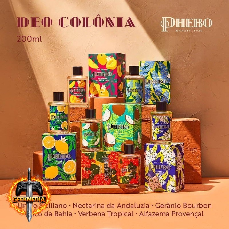 Deo Colônia Phebo 200ml