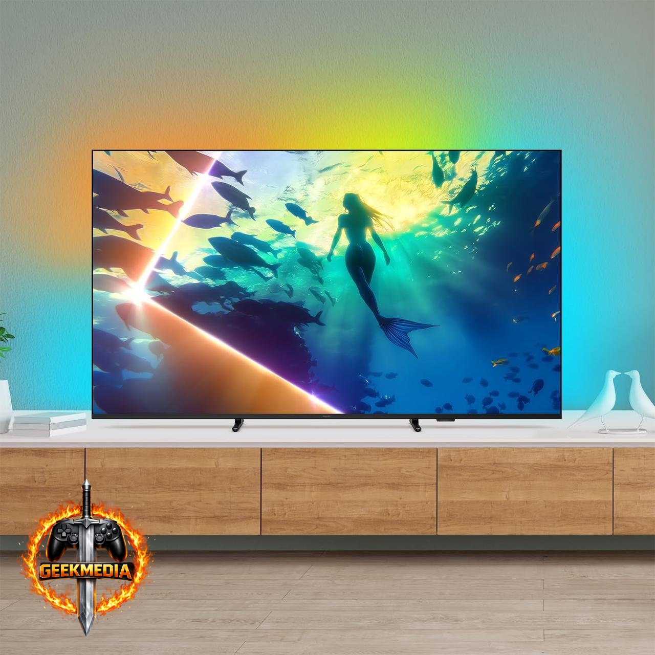 Smart TV Philips Ambilight 65" 4K 65PUG8100/78