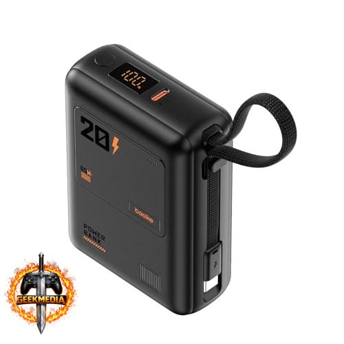 Power Bank Basike 20000mAh 65W Preto