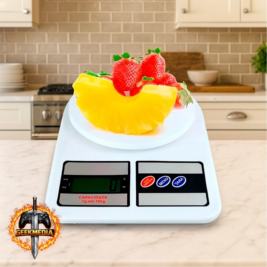 Balança Digital de Cozinha 10kg Precisão